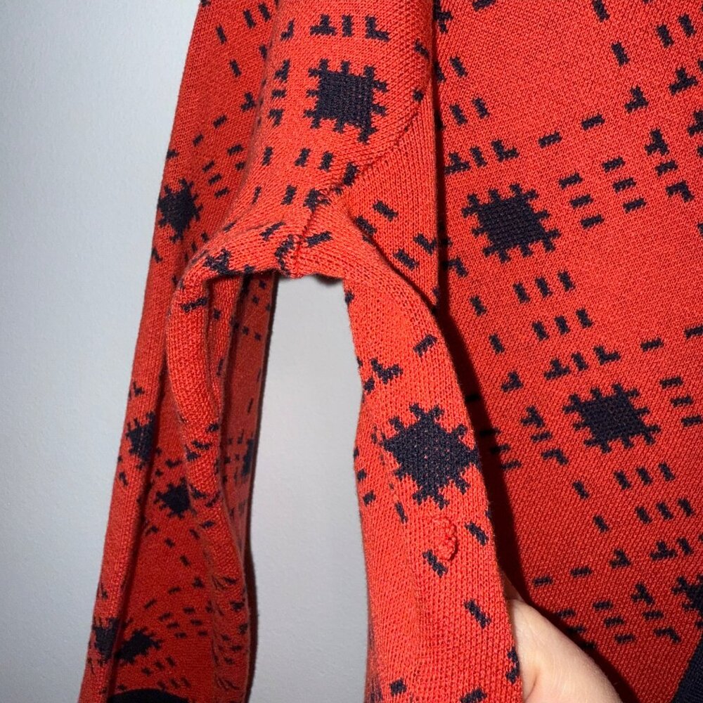 Pendleton Womens Geometric Pattern Cardigan Sweat… - image 6